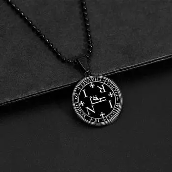 Ожерелье Соломон Архангел Рафаэль Ключ Талисман Владение Мудрость Любовь Богатство Талисман Подвеска Ожерелье