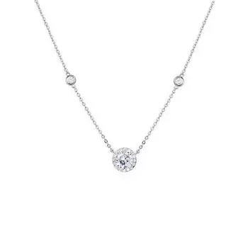 Ожерелье Star Dot для женщин с легкой роскошной нишевой дизайнерской цепочкой Sense High-end из циркония, летняя простая персонализированная цепочка на ключицу