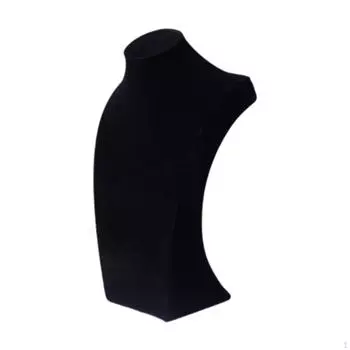 Ожерелье Стенд-манекен Элегантная витрина Подвеска-органайзер-цепочка для женщин Gray 30cm Height