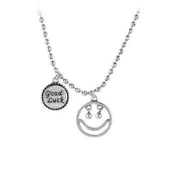 Ожерелье Stray Kids Smile Hyunjin Wearing Motive Ball Chain Unisex Korean Accessories [AREUM] Nico-chan (50см +5см)