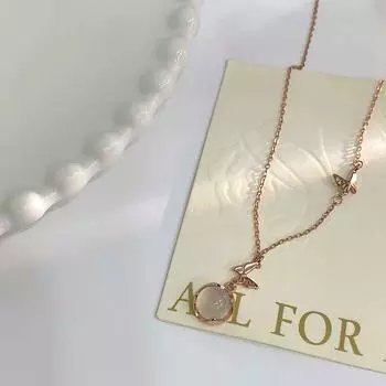 Ожерелье Super Fairy Gentle Wind White Jade Marrow Butterfly с милым и изысканным ощущением, цепочка на ключицу, универсальный темперамент