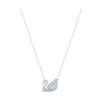 Ожерелье Swarovski Swan White Rhodium 5514421 для женщин белый
