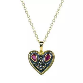 Ожерелье-свитер для женщин, модное ожерелье в форме любви с цирконием, цепочка на ключицу, женские вечерние украшения, свадебное ожерелье с сердечком 45cm чёрный