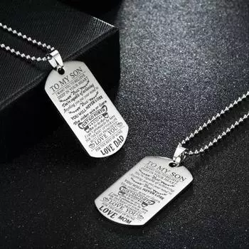 Ожерелье-свитер Износостойкий Прочный Хип-Хоп 3 серебряный