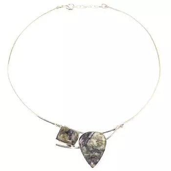 Ожерелье Tiffani Gemstone Подарок для матери Серебряные украшения 16