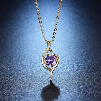 Ожерелье «Твое в моем сердце», простое женское украшение, цепочка на ключицу, инкрустированная бриллиантами, легкая роскошная цепочка на шею.