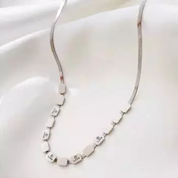 Ожерелье в форме сердца бренда Mihmily, модное и изысканное.