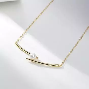 Ожерелье в виде палочек для еды, женская легкая роскошная нишевая дизайнерская цепочка Sense Chain, летняя цепочка для ключицы с темпераментом золотой