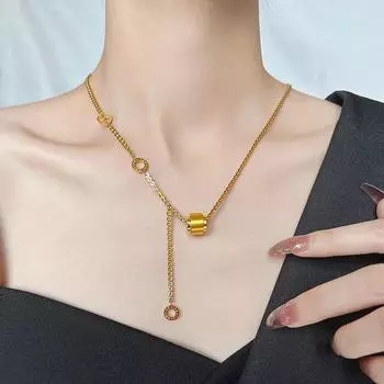 Ожерелье Xiaoman Waist Road Road женское 18k