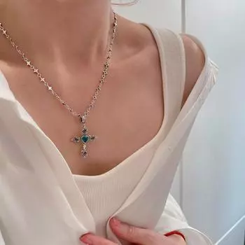 Ожерелье XINGX Clavicle из стерлингового серебра 925 пробы для женщин, модное, универсальное, ретро, модное, стильное, особый интерес, дизайн, высококачественный стиль 925