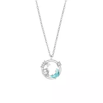 Ожерелье Xingyue Menglong, женское, легкое, роскошное, Niche Life, подвеска в виде дракона Xingyue, цепочка из нержавеющей стали для ключицы