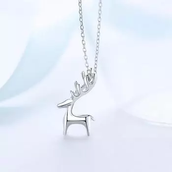 Ожерелье Yilu You для женщин, модная цепочка на ключицу с подвеской в виде оленя, студенческие аксессуары