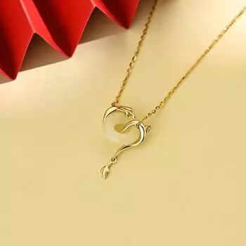 Ожерелье Yujian Xianglong, новое китайское ошейник-цепочка, легкая, роскошная, высокого качества