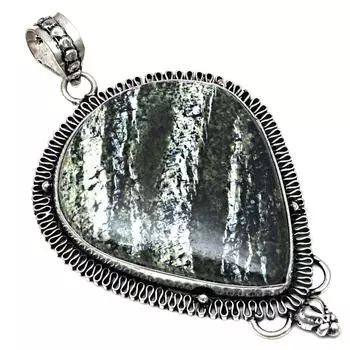 Ожерелье Zebra Jasper Gemstone Handmade Gift For Her Jewelry 2.5