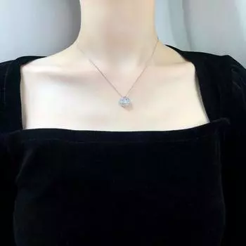 Ожерелье, женская ключичная цепочка, кулон с улыбающимся лицом, женская корейская версия, простой студенческий подарок, темперамент