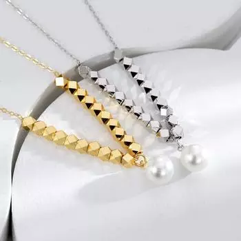 Ожерелье женское 2025 года, новая модная цепочка на ключицу, милая и крутая цепочка на свитер с любовью, металлическая текстура, высококачественная женская