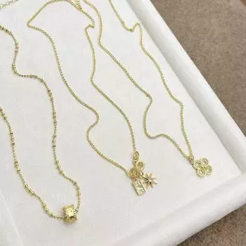 «Ожерелье «Звезда и Луна Сяохуншу»: Модная подвеска «Подсолнух и сердце» Passepartout золотой