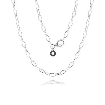 Ожерелья-цепочки для женщин, ожерелья и подвески из стерлингового серебра 925 пробы, элегантные оригинальные ювелирные изделия, подарок на День матери
