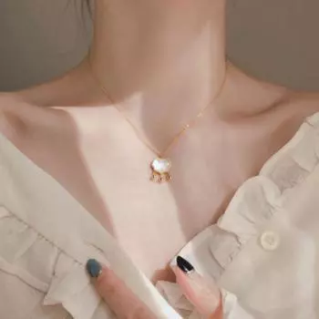 Ожерелья для женщин, корейская мода, сексуальная женская цепочка на ключицу, ювелирные изделия, простая индивидуальность, нишевый дизайн, ожерелье на ключицу