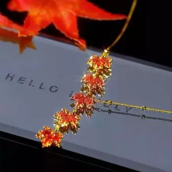 Ожерелья для женщин Ожерелье красный