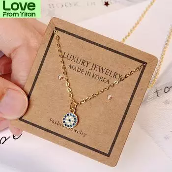 Ожерелья и подвески Eyes Of Evil из стерлингового серебра 925 пробы, женские ожерелья и подвески, ювелирные изделия, ошейник Colar De Plata серебряный