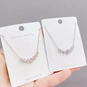 Ожерелья Модные ключичные цепочки для девушек-студенток Подарочные украшения для женщин Подвески Модные винтажные кулоны Ювелирные изделия Популярные аксессуары