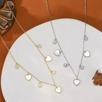 Ожерелья Популярные аксессуары Ожерелье Любовь Европа и США Ожерелье Ветра для женщин Подвески Мода Винтаж Подвеска Ювелирные изделия