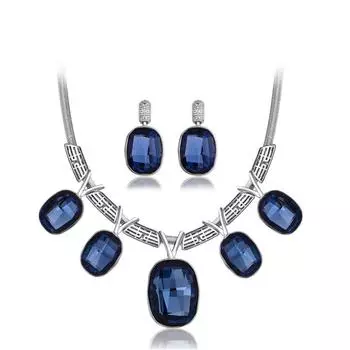 ожерелья серьги металл аллергия и обесцвечивание аксессуар подарок [IUHA] [Goddess Light] и комплект, свадьба, вечеринка, элегантный, профилактика,