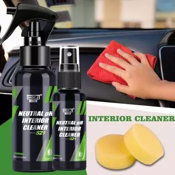 Оживите интерьер вашего автомобиля с помощью средства для восстановления пластика и спрея для чистки кожи HGKJ S3 50 мл. 50ml