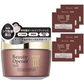 ozio Beauty Opener Gel Wrinkle & White 50 г [только в официальном магазине] (Увеличенная сумма + включен бонус за образец сыворотки) Сыворотка «Все в одном» Мембрана яичной скорлупы