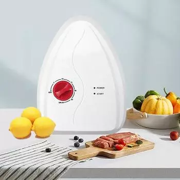 Озоновый стерилизатор, бытовой стерилизатор для фруктов и овощей, очиститель воздуха, стиральная машина для пищевых продуктов EU Plug белый