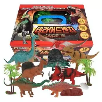 OzToy Terra Adventure World of Dinosaurs Модель Фигурка Коробка Для Хранения Набор Случайная Доставка, 1 Набор, популярные игрушки в Корее