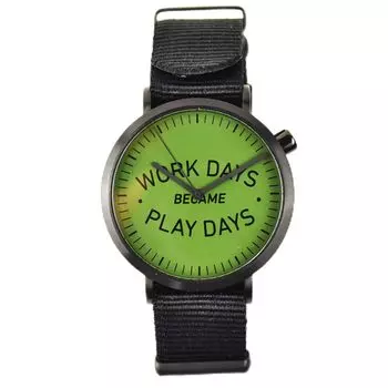 P01 WDBPD ANALOG Watch P01TIME Analog PLAYDESIGN (Play) Men s Women s (Khaki) хаки