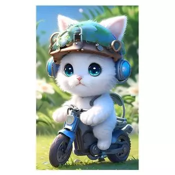 P10 # наклейка с милым котенком на автомобиль, виниловая наклейка, водонепроницаемые декоративные наклейки для автомобиля A-15cm-Longest Side