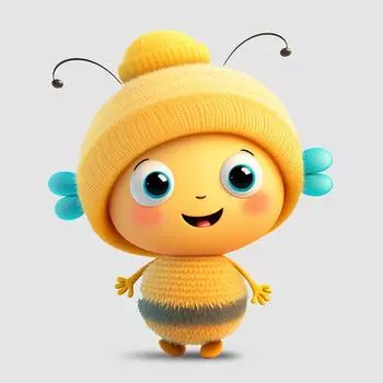 P14 # милая маленькая наклейка с пчелкой на автомобиль, виниловая наклейка, водонепроницаемые украшения, наклейки для автомобиля A-15cm-Longest Side