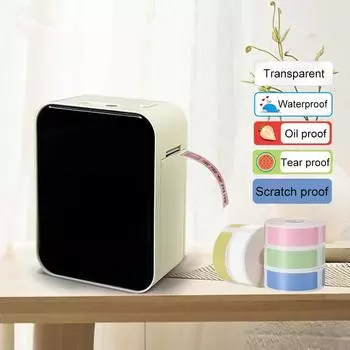 P15 Принтер Этикеток Беспроводной Bluetooth Термальный Принтер Мини Карманный Принтер Офисный Домашний Производитель Этикеток Пользователь Бескрасная Печать Наклеек