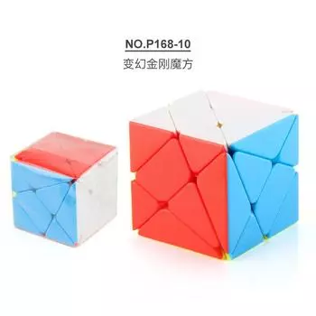P168-10 Детская наука, образование и образование Кубик Рубика третьего порядка Игрушка Меняющийся Кинг-Конг Плавное вращение 5,5 см Фигурный кубик Рубика