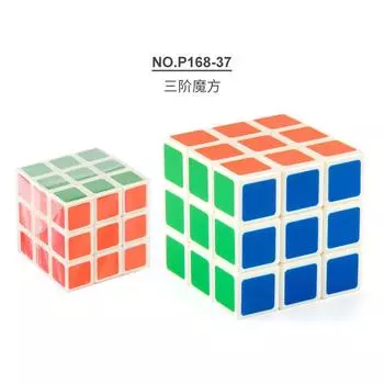 P168-37 Детская научно-образовательная головоломка Игрушка Кубик Рубика, Конкурсная Скоростная Плавная 7 см Кубик Рубика Третьего Порядка Прямого Порядка