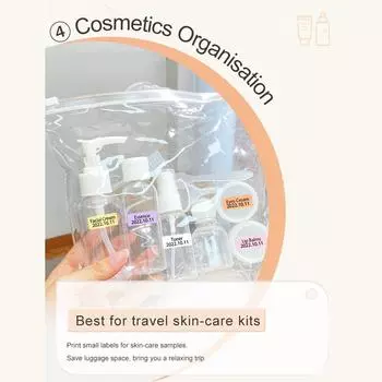 P1 Машина для изготовления этикеток 57 мм Карманный термопринтер для наклеек для организации клейкой бирки DIY Дата зелёный