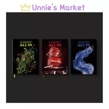 P1Гармония [ГАРМОНИЯ : ALL IN] 6-й мини-альбом (ВСЕ ВХОДИТ / ВХОДИТ / ПОТОК ВХОДИТ) + Бесплатный подарок RANDOM 1EA,No poster