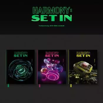 P1Harmony 5-й мини-альбом HARMONY: УСТАНОВИТЬ SET IN & NO Poster