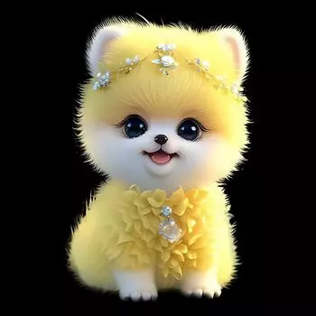 P28 # Забавная Померанская собака, домашнее животное, наклейка на автомобиль, виниловая наклейка, водонепроницаемые украшения, наклейки для автомобиля A-15cm-Longest Side