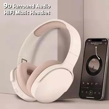P2961 беспроводные наушники Bluetooth 5.3 наушники HIFI стерео гарнитура с микрофоном шумоподавление музыкальная гарнитура с оголовьем