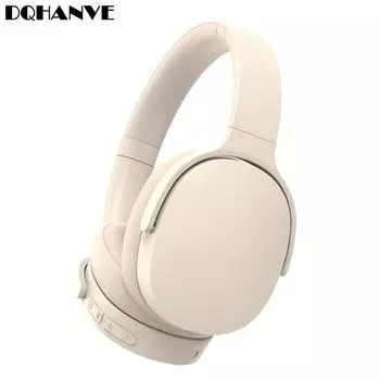 P3961 TWS 3D Хлопковые наушники Беспроводные наушники Bluetooth ANC Складные стереонаушники с активным шумоподавлением для молодежи чёрный