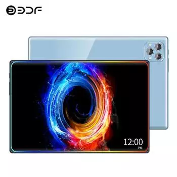 P50 BDF 10,1-дюймовый HD IPS-экран 8 ГБ 128 ГБ Планшет Android 12 Планшеты Qcta Core Pad 3G 4G Сетевой планшетный ПК