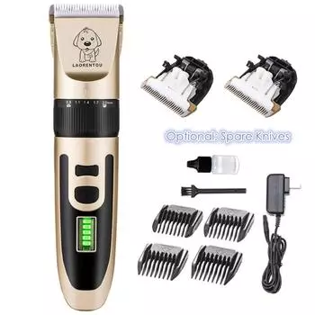 P56 Профессиональный перезаряжаемый триммер для кошек и собак H, электрические машинки для стрижки домашних животных Groomg Animals Hcut Бритва he 18650, литиевая