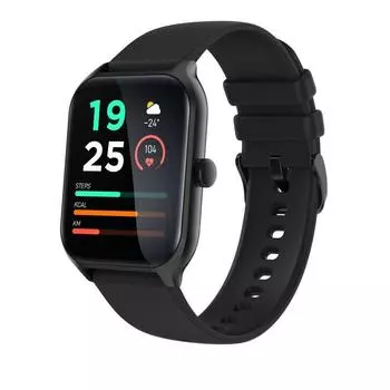 P58 Health Smart Watch Heart Rate Blood Pressure/Oxygen Black
