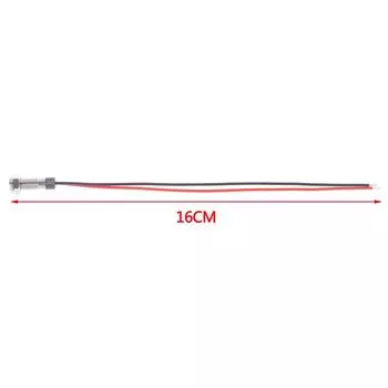 P67 водонепроницаемый 6 мм светодиодный металлический предупреждающий индикатор 3 В 5 В 6 В 12 В 24 В 220 В 12-24V красный