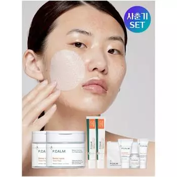 P.CALM Puberty Obsession Pad SET (2 toner pads + 2 centella spots + trial kit)