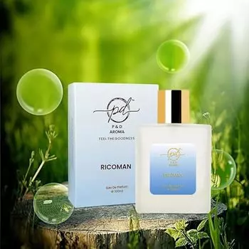 P&D AROMA PERFUME RICOMAN - 100 мл, парфюмированная вода для мужчин, стойкий аромат 100 ml